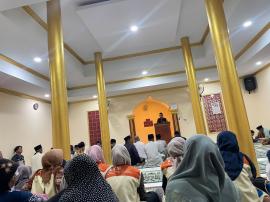Pengajian di Masjid Al Hidayah Gandu Bersama KKN UMY dan UAD